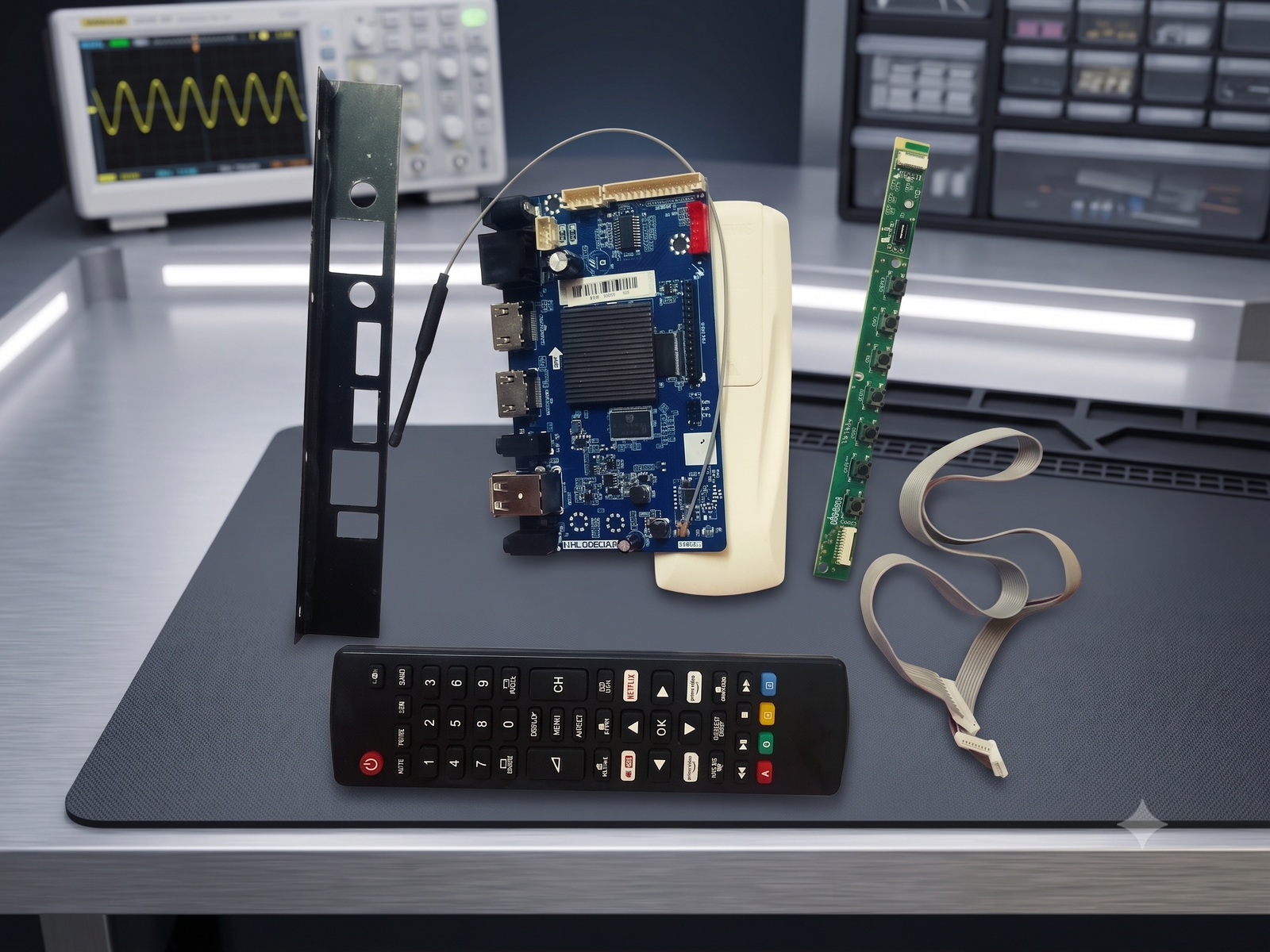 HKV352RC.A10 Smallest Smart Universal Board for TV, Monitor & Laptop Screen